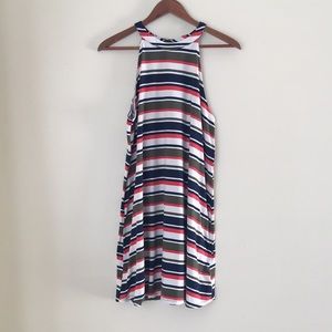 Tresics Women's  Halter Neckline Sleeveless Swing dress Size Medium